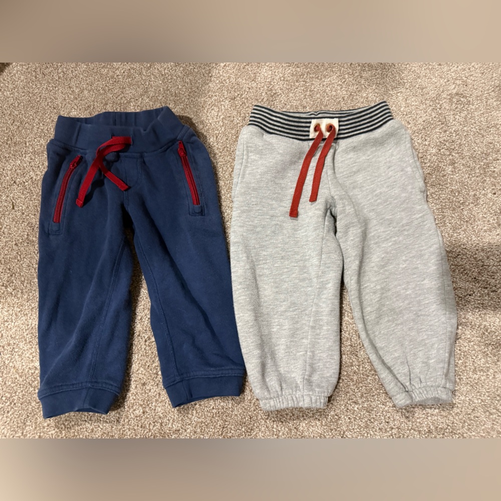 Class Club Gray and Navy Kids Joggers